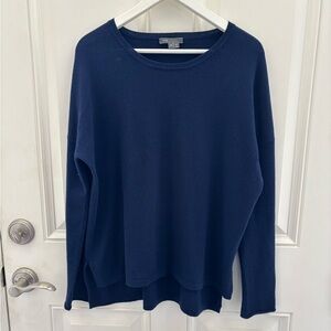 Vince Navy Cashmere Sweater M